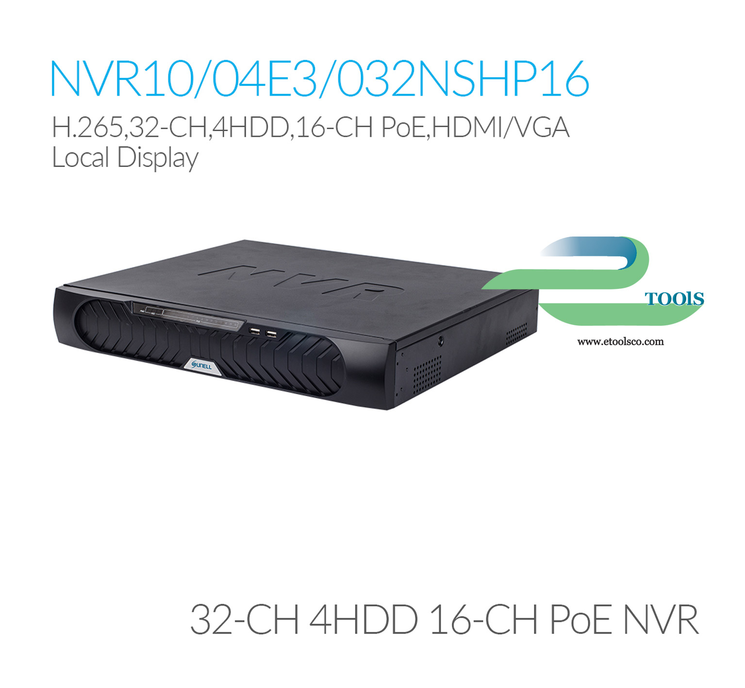 NVR سانل SN NVR10/04E3032NSHP16
